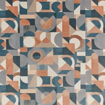 Geometrica Velvet Harissa Fabric by the Metre